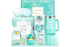 YENCHORN Gift Baskets for Women Birthday Gifts for Women Unique Get Well Gift for Woman Luxury Self Care Gifts for Woman Get Better Soon Care Package Set for Her Spa Kit Box for Girlfriend, Best Friends, Mom