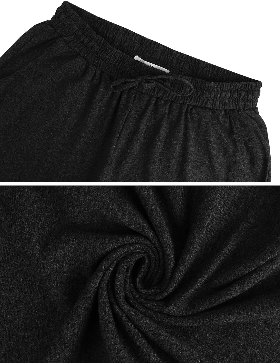 Aibrou Womens Sweatpants Drawstring Waist Harem Jogger Pants with Pockets: Clothing