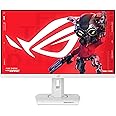 ASUS ROG Strix 27” 1440P USB-C HDR Gaming Monitor (XG27ACG-W) - White, QHD, 180Hz, 1ms, Fast IPS, DCI-P3 95%, Extreme Low Motion Blur Sync, G-Sync Compatible, Tripod Socket, AI Gaming, 3yr Warranty