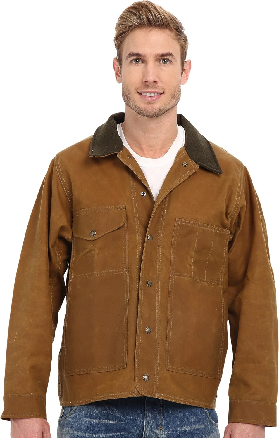Filson Tin Jacket Tan SM Clothing