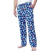 Nickelodeon Mens' Blue's Clues Icon Tossed Print Sleep Pajama Pants
