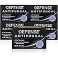 Defense Antifungal Bar Soap 5-Pack | Jock Itch, Ringworm, Athlete's Foot, Skin Fungus | Medicated Anti Fungal Treatment (Five Bars, No Case)