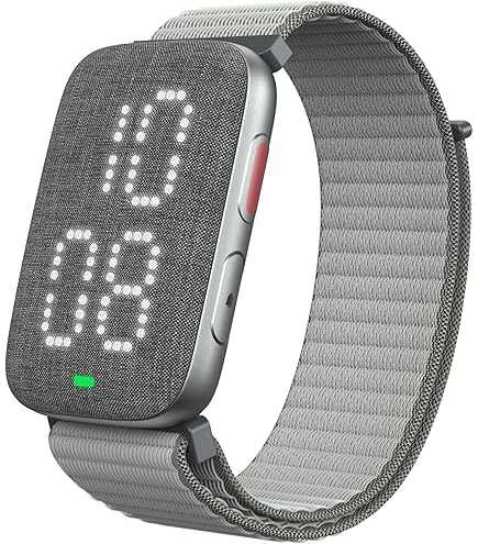 Amazon.com: Vibrating Alarm Wristband Electric Clock Watch Shock Silent  Sleeps Wrist Sleep Bracelet for Heavy Sleepers Wearable Wristband for  Seniors Automatic Wake up Band Vibration with Digital for Deaf : Home &