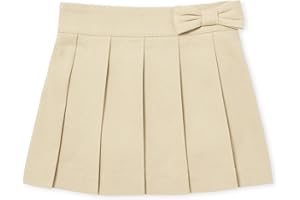 The Children's Place Toddler Girls' Uniform Bow Pleated Skort