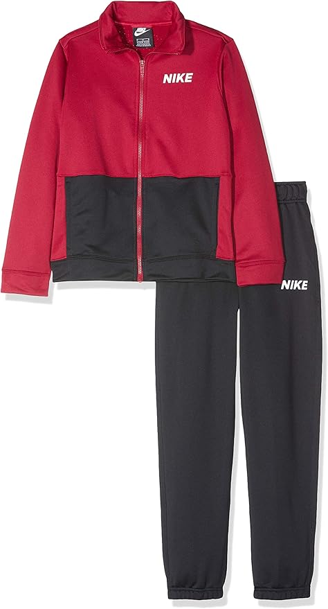 baby red nike tracksuit