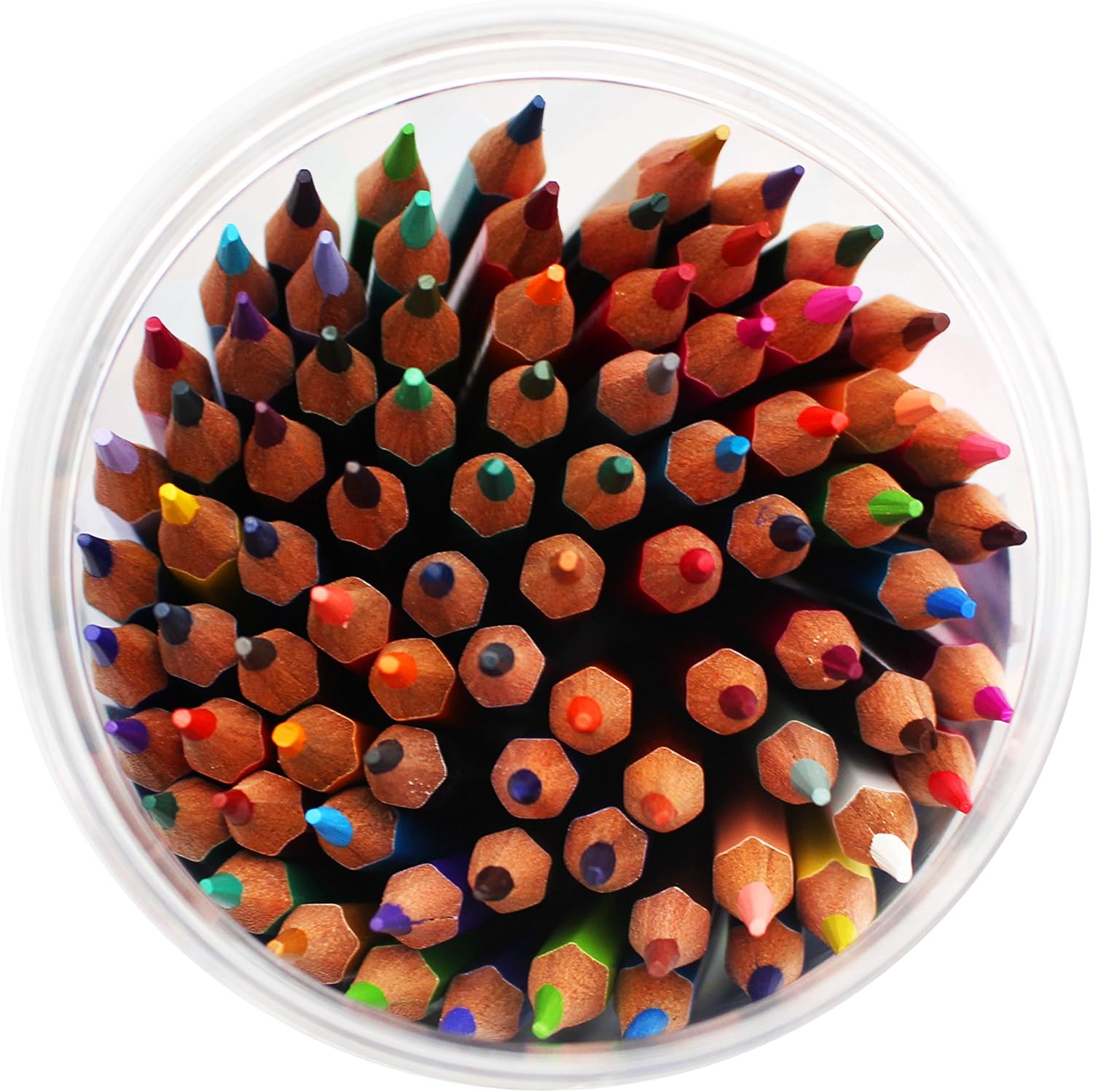 SKKSTATIONERY 80Pcs Colored Pencils,80 Vibrant Colors, Drawing Pencils for Sketch, Arts, Coloring Books, Christmas Halloween Gifts: Office Products