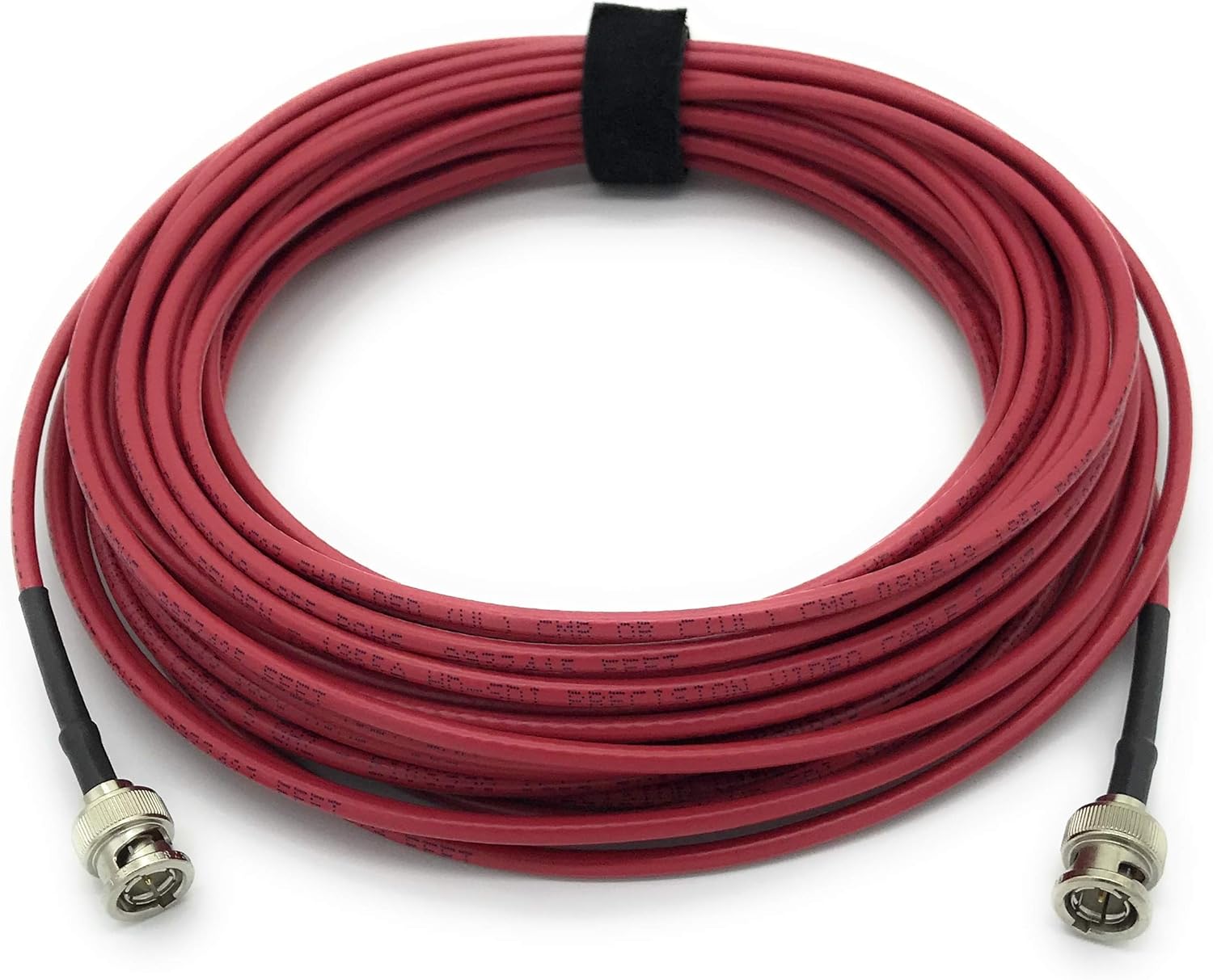 75ft AV-Cables 3G/6G HD SDI Mini BNC RG59 Cable, Belden 1855a, Red: Home Audio & Theater