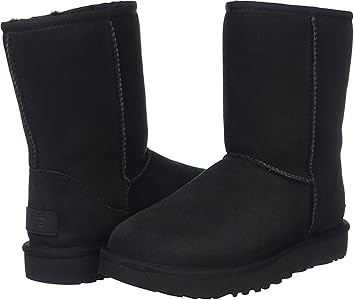 ugg classic short 2 black