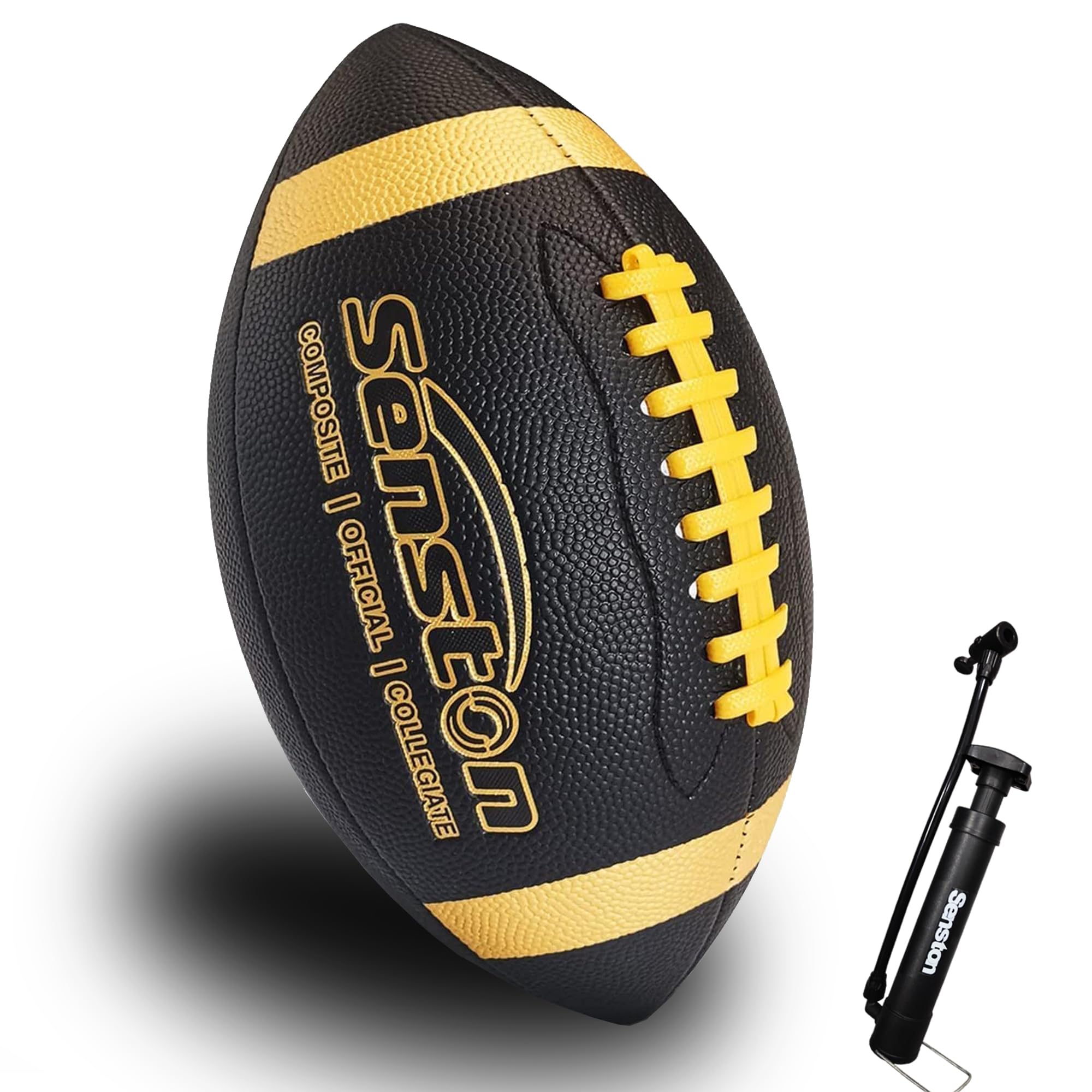 Senston American Football Official Size 9 for Training with Pump