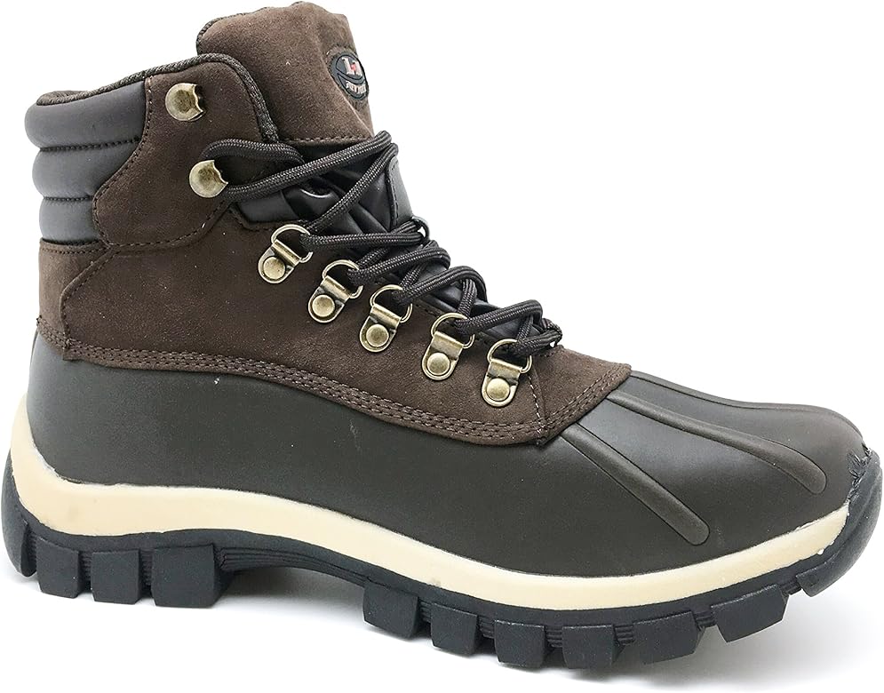 winter boots with rubber soles