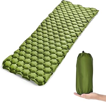 Amazon Co Jp Edeuoey 超軽量キャンプ用寝パッド 空気注入式キャンプ レイドバック レディース キング 頑丈 軽量 エアマット ビッグハイキングセット 冬 バックパッキング スリーピングパッド ホーム キッチン