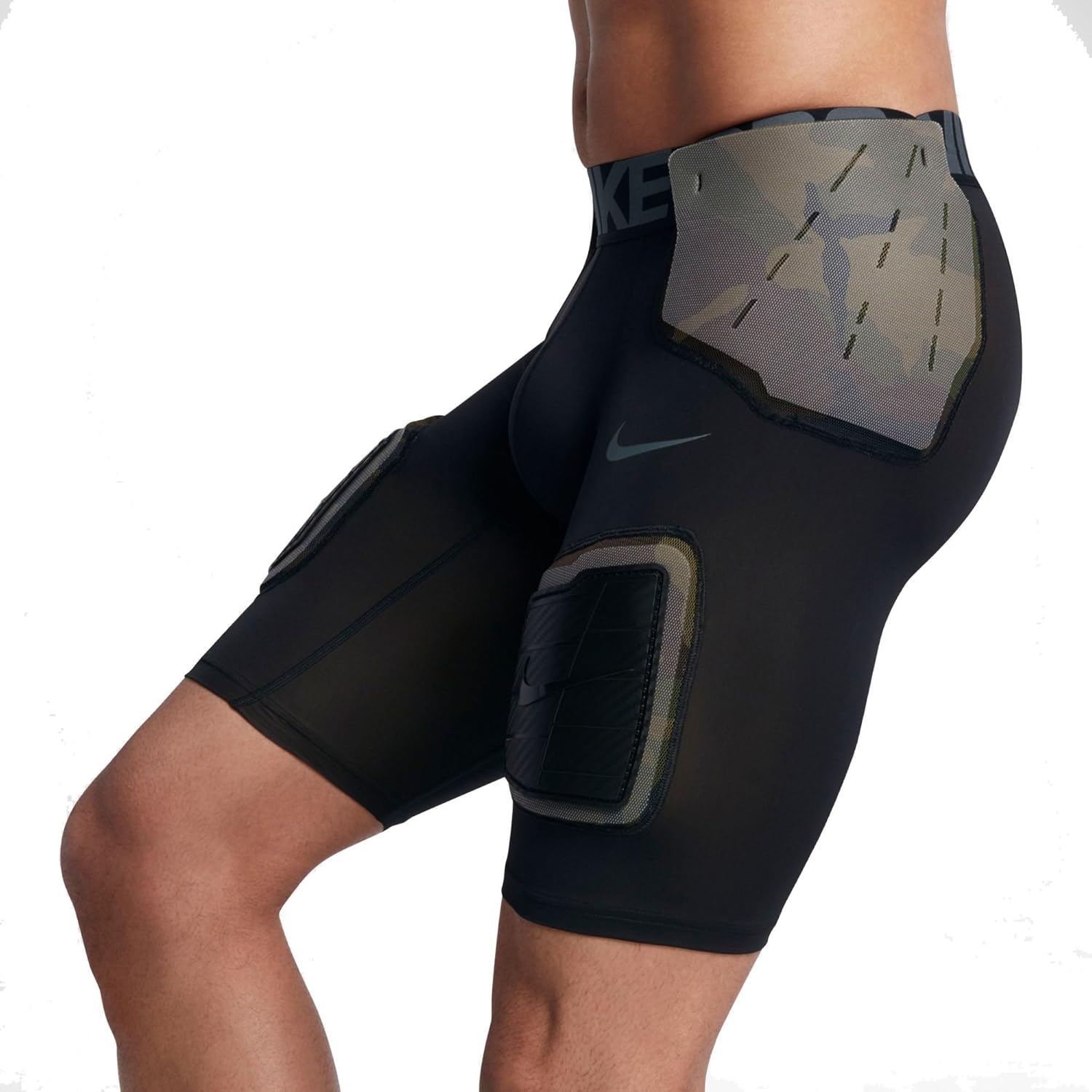 nike adult hyperstrong padded camo girdle