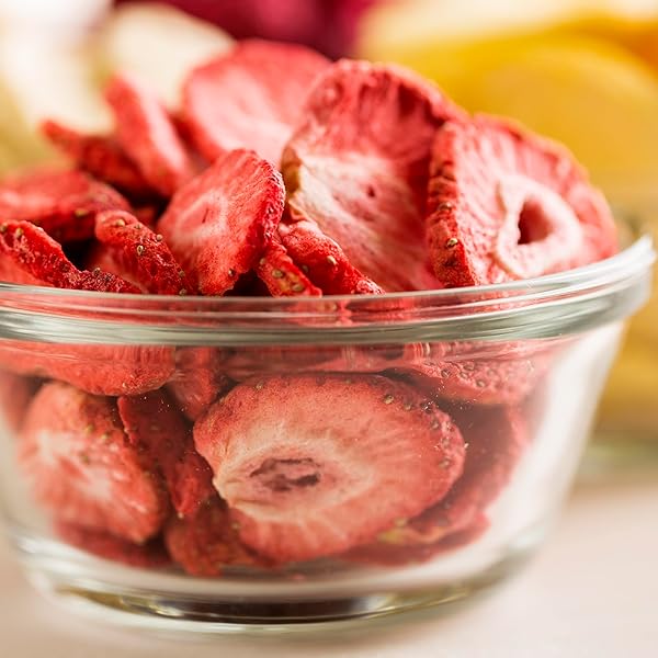 AUGASON FARMS FREEZE DRIED SLICED STRAWBERRIES CAN, EMERGENCY FOOD SUPPLY, EVERYDAY MEALS, 18 SERVINGS