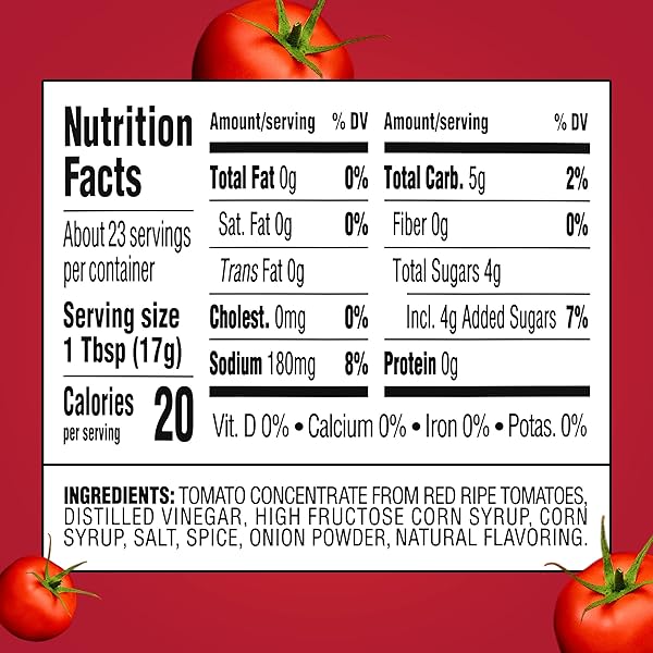 HEINZ TOMATO KETCHUP, 14 OZ BOTTLE