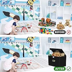 STOREONE Fabric Storage Cube Bins Foldable