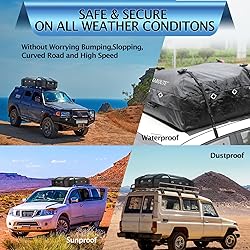 IDEALHOUSE 2024 New Rooftop Cargo Carrier Bag