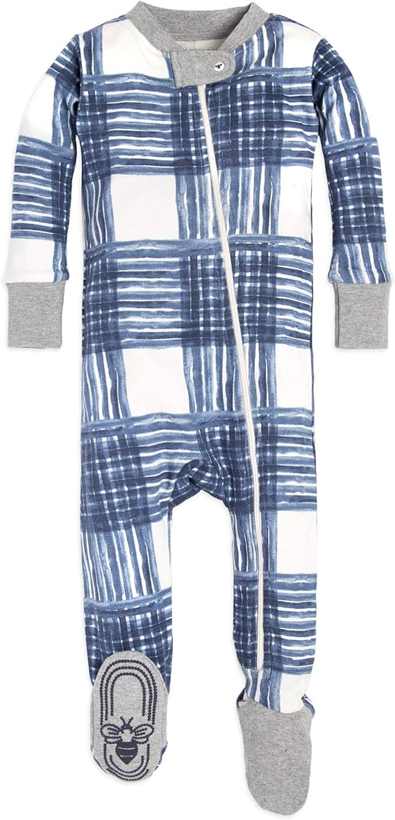 buffalo check baby pajamas