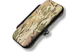 SAVAGE RAVEN by Skull & Co. Every Day Slim Carrying Case for Nintendo Switch 2: Portable Hard Shell Protective Travel Case,Console Protection- Multi-Camo