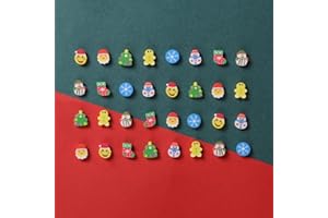 JSEHCHYA 400PCS Mini Fun Cute Christmas Erasers for Kids,Back to School Party Gifts (Mini Christmas erasers)