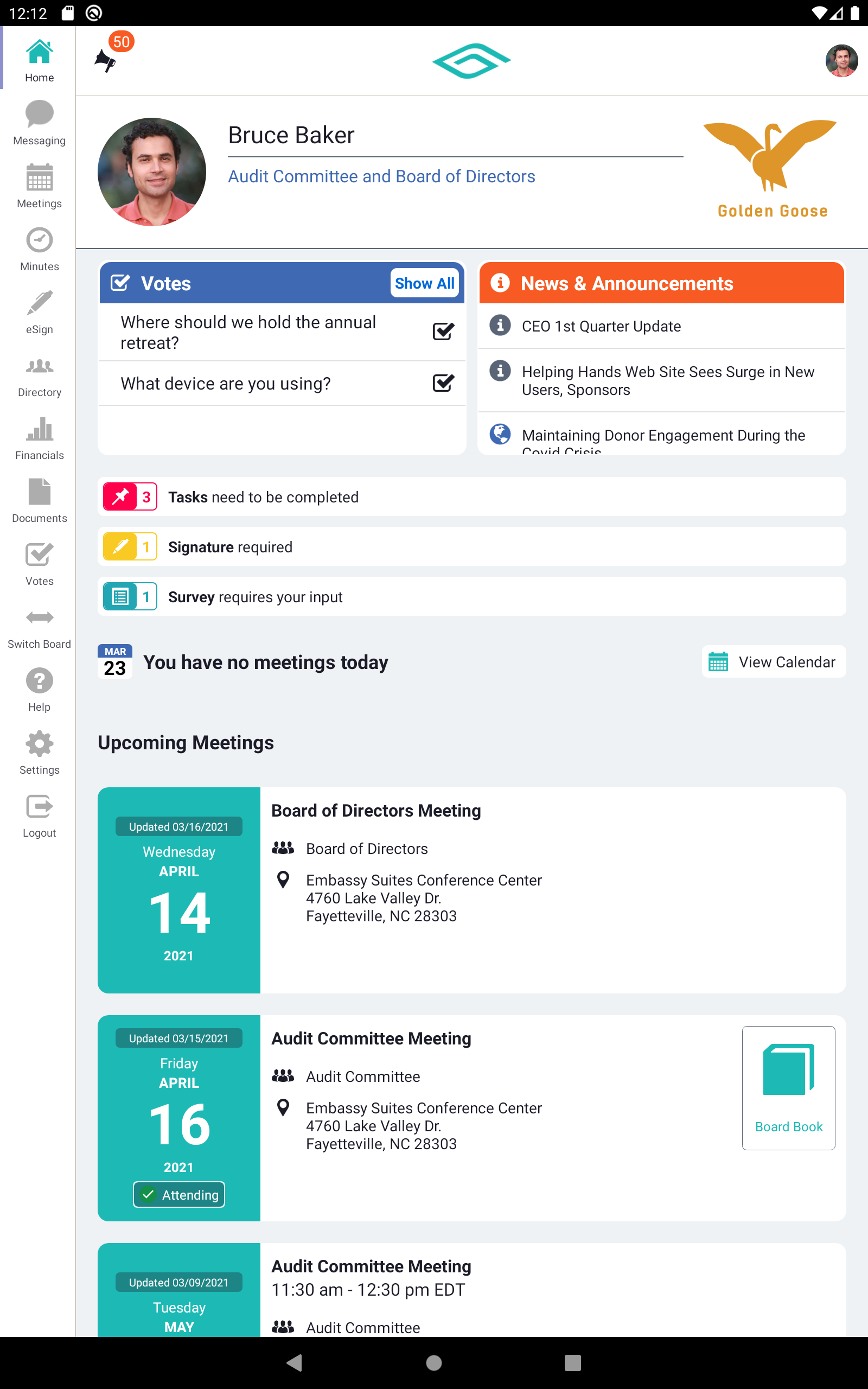 Govenda by for Android