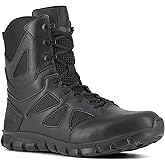 Reebok Work Men's Sublite Cushion Tactical Black Soft Toe Boots