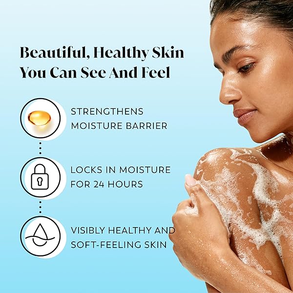 OLAY BODY WASH FOR WOMEN, ULTRA MOISTURE, FOR EXTRA DRY SKIN, 24HR MOISTURIZING, HYDRATING & REFRESHING, B3 VITAMIN COMPLEX, FREE OF PARABENS & PHTHALATES, SCENTED, 33 FL OZ