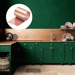 uxcell Copper Sheet Roll 2000mm x 40mm x