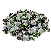 Chocolate Filled Mint Candy, Hard Candies, Vintage Assortment, 1 Lb | Hard Confections, Vintage Assortment, Refreshing Finish, Ideal for Events
