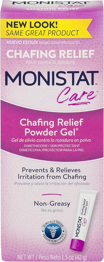 Amazon Com Monistat Care Chafing Relief Powder Gel Anti Chafe