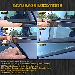 Dasbecan Weatherstrip Window Seal Car Window