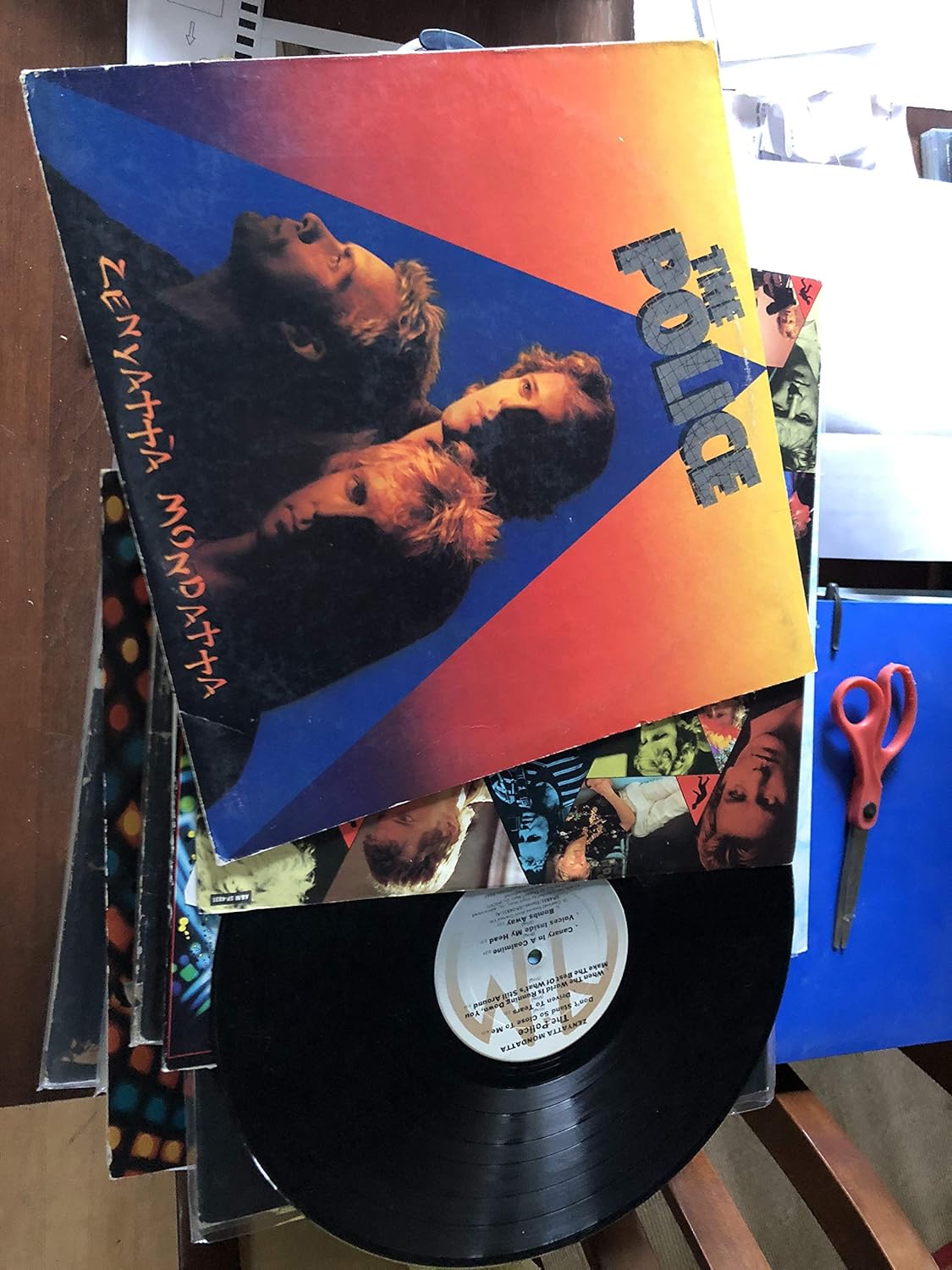 Canary In A Coal Mine Lyrics Police The Police Zenyatta Mondatta Label A M Records Sp 4831 1980 12 Vinyl Record Lp Album Original Us Pressing Vg Vg Amazon Com Music