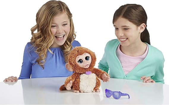 furreal friends baby cuddles my giggly monkey by hasbro