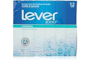 Lever 2000 Bar Soap, Original 4 oz, 12 Bar