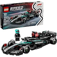 LEGO Speed Champions Mercedes-AMG F1 W15 Race Car Toy - Building Set for Kids, Boys & Girls, Ages 10+ - Toy Car for F1 Fans -