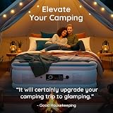 Huddle Never Deflate Luxury King Air Bed with Built-in Pump USB Nightlight view 7
