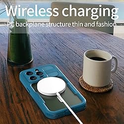 comosso for iPhone 14 Pro Case Waterproof, Built-in