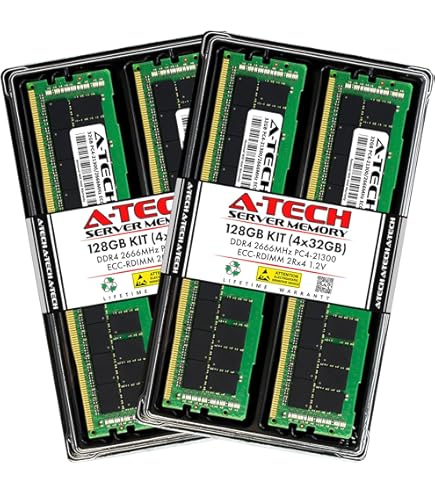 Samsung 128GB DDR4 2933MHz PC4-23400 ECC RDIMM 4Rx4 (2S2Rx4) Quad