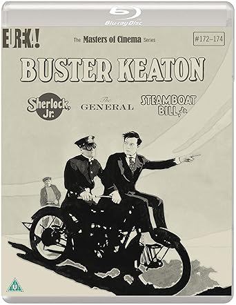 Buster Keaton: 3 Films(Sherlock Jr., The General, Steamboat Bill, Jr.) [Masters of Cinema]