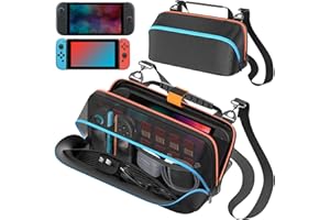OIVO VGA DESIGN Sling Bag for Nintendo Switch 2 (2025)/SW OLED/SW Original, Switch 2 Crossbody Bag Hold Joycon 1/2 &AC Adapte &14 Game Card Slots &Other Accessories, Portable Switch 2 Travel Carrying bag for Storage