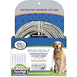 coiled tie out cable