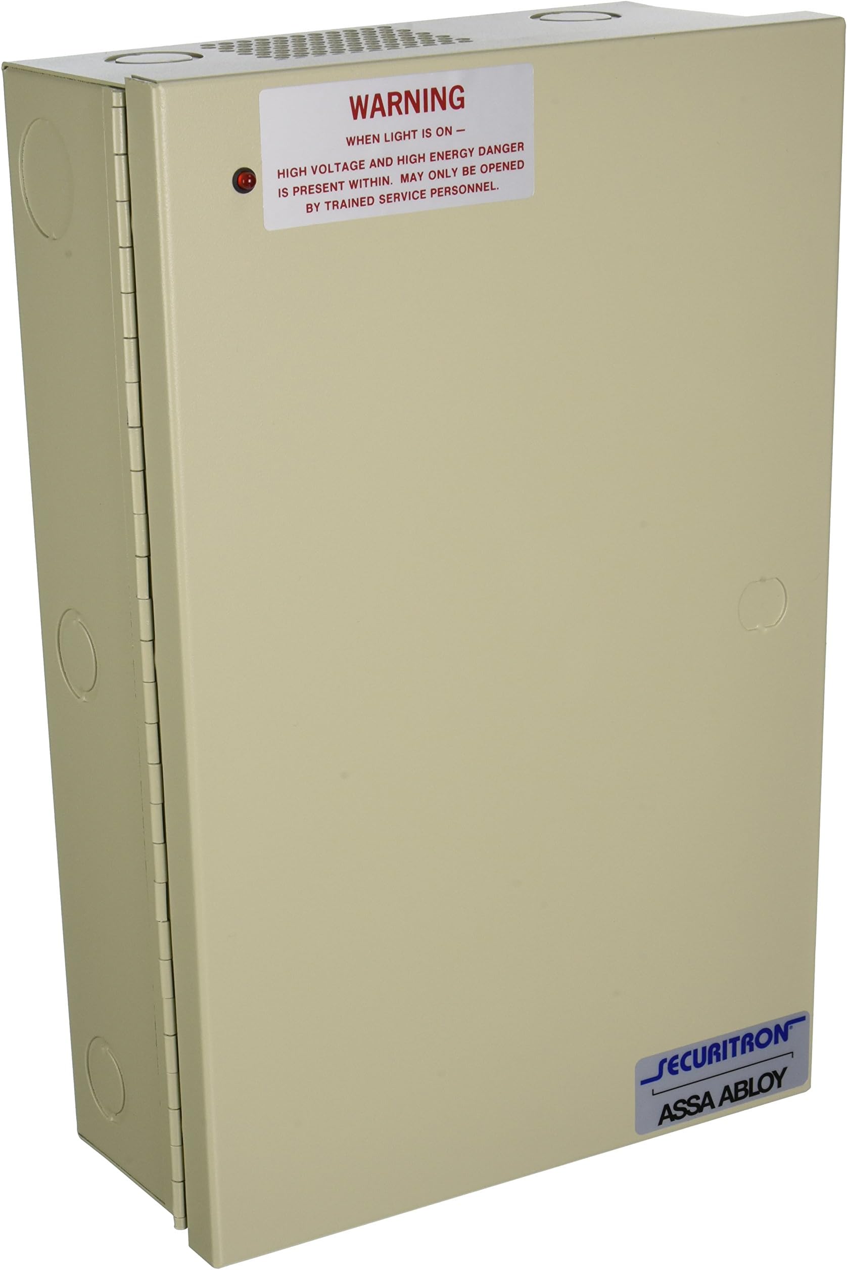 Securitron BPS-12-1 Power Supply 1 Amp 12Vdc, Satin Chrome