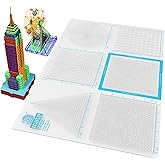 3Dmate Base - Transparent 3D Pen Mat 18 x 12 Inches with Fuse and Join Area - Flexible Two-Sided Heat-Resistant Silicone - 3D