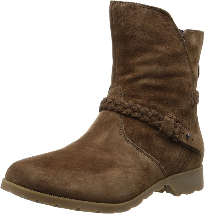 teva women's delavina suede ankle boot