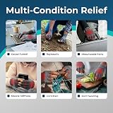 iMedic Arthritis Gloves Large Fingerless Medical Device MHRA Registered Grey view 3