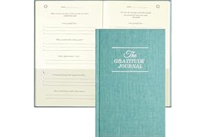 PUKYO The Gratitude Minute Journal, a Few Minute Journal, Daily Journal with Prompts for Affirmation, Happiness, Mindfulness, Positivity, Wellness, Undated Journal for Women & Men(8.5 * 5.5 inches)