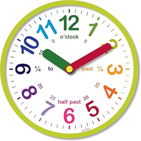 Acctim Reloj de Pared con Las Horas en inglés: Amazon.es: Hogar