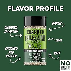 Fire & Smoke Society Charred Chile & Lime Mexican