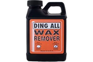 Ding All Scented Liquid Surfboard Wax Remover 8oz. for Effective and Easy Wax Removal