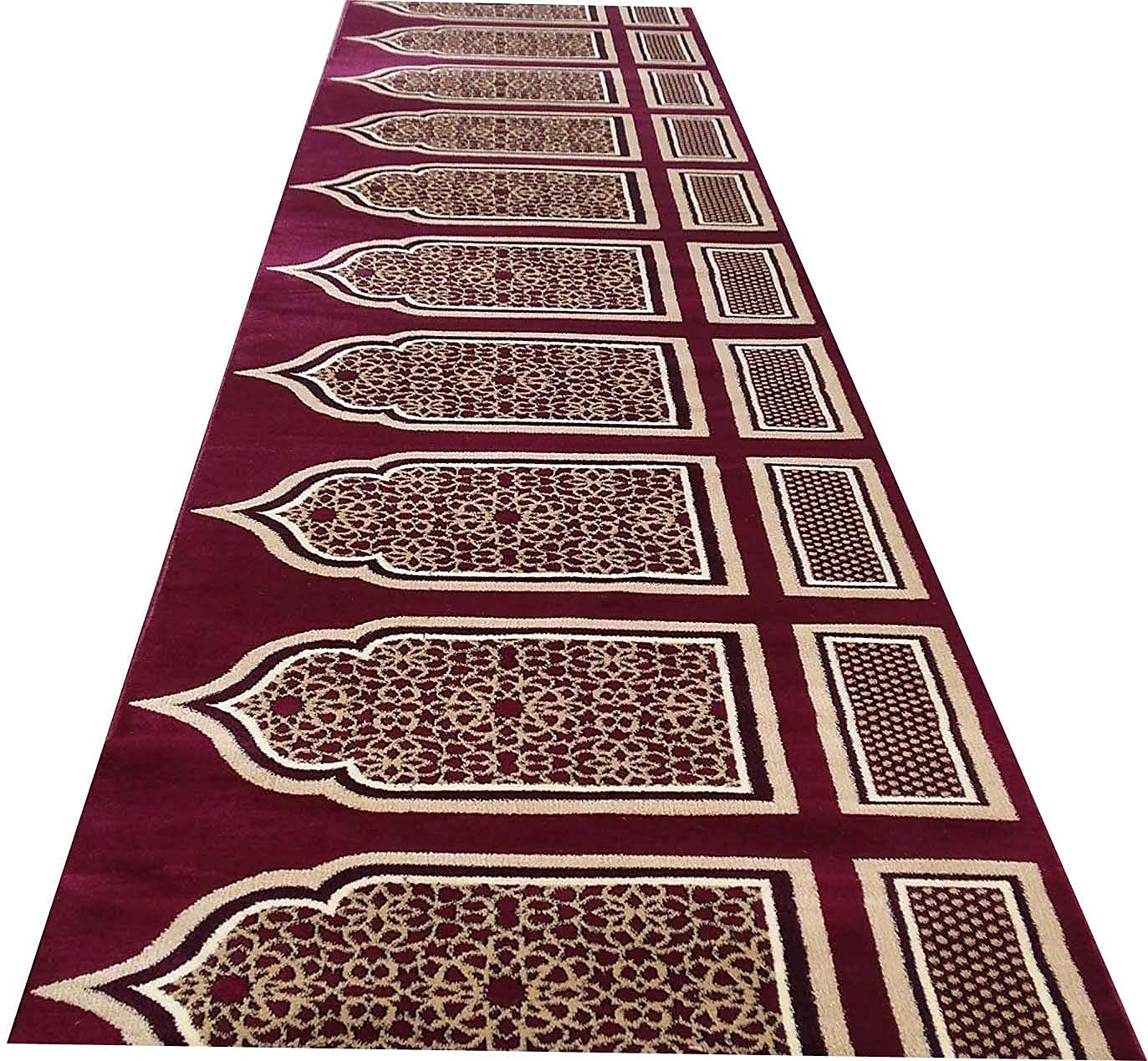 Buy Singar Carpet Mehrab Design Washable Janamaz Prayer Carpets Runner