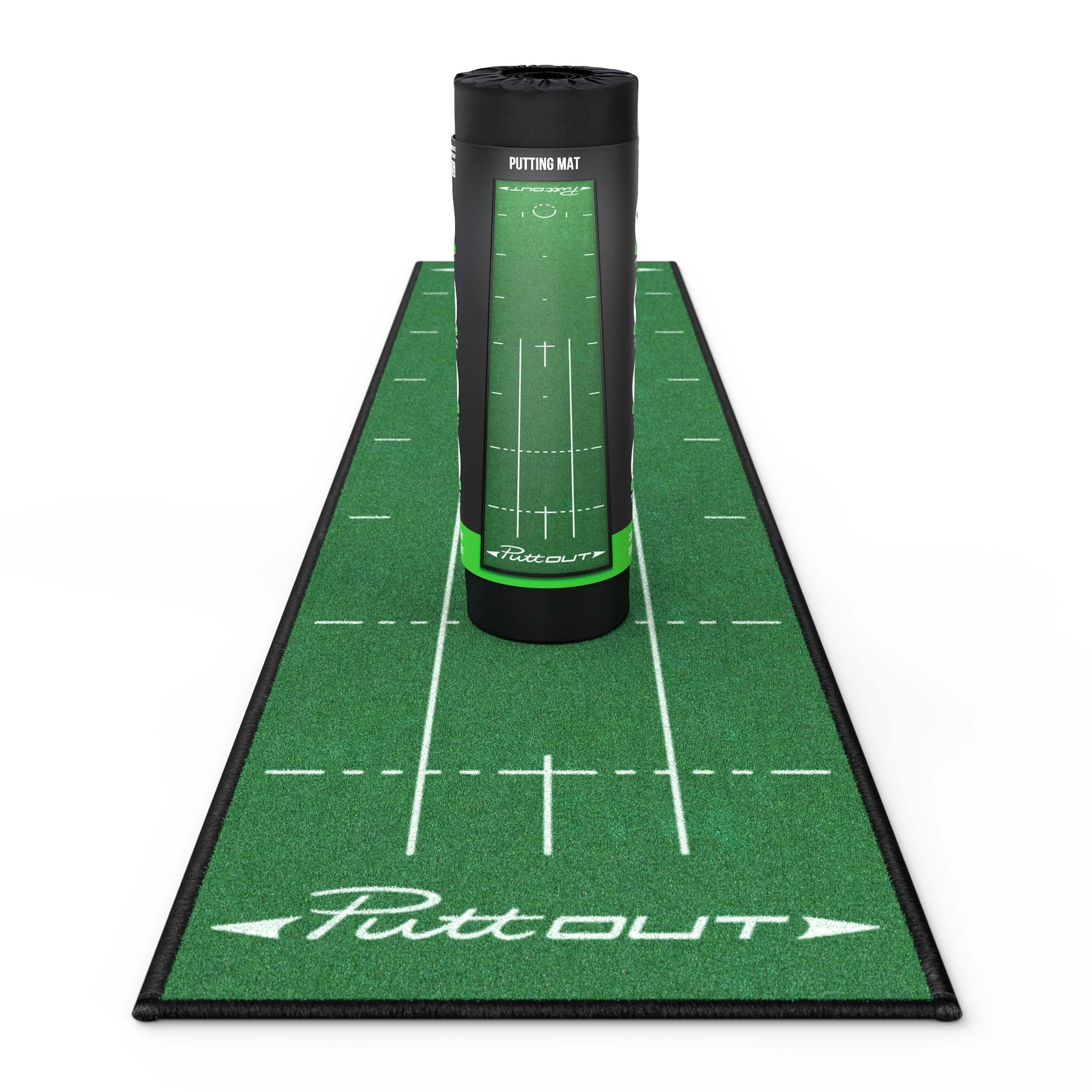 PuttOUT Medium Putting Mat - 240cm x 50cm